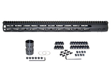 19" Presma AR-10 LR 308 DPMS LOW Super Light M-LOK Series Free Float Handguard [M38M/L19]