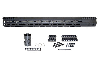 19" Presma AR-15 Super Light M-LOK Series Free Float Handguard with Partial Top Rail [MARMP19]