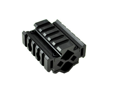 2.4" Tri Rail for Barrel OD 0.51" - 0.78" with Laser Clamp [MBR05]