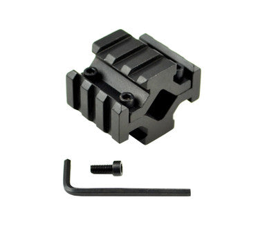 2 Piece Barrel Mount with Quad Rails - .51"- .78" [MBRQR]