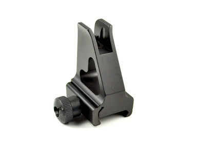 AR Fixed Front Sight Post, High Profile, Aluminum, Black [MDTFS01]