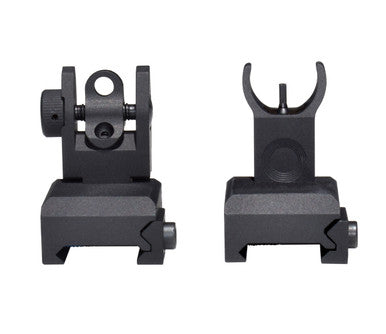 Aluminum Front and Rear Backup Sight Set [MFLRS08]