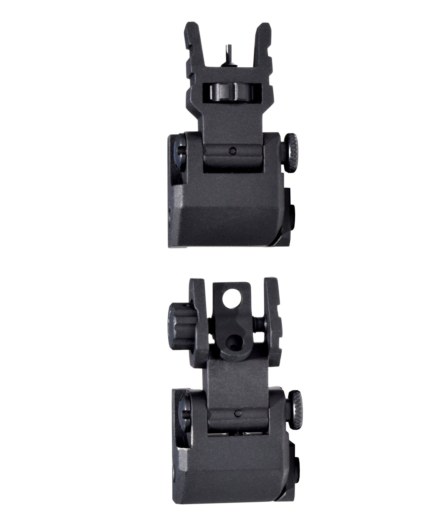 Advanced Tactical Flip Up Front and Rear Backup Sight Set, Aluminum [MFLRS09]