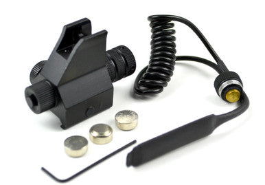 AR Front Sight Post with Red Dot Laser, Receiver Height, Aluminum [MLFSR]