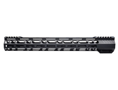 17" Lightweight M-LOK Free Float Handguard for 308 Low Profile Uppers [MM38E17-L]