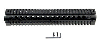 AR-15 12" Rifle Length 2pc Drop-In Handguard, for TRIANGLE End Cap [MQRRL]