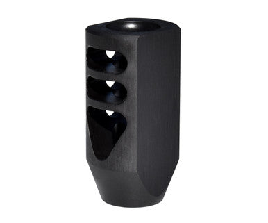 49/64x20 Competition Grade Muzzle Brake, Steel with Black Phosphate Finish - .50 Beowulf [MZ-07-09-B]