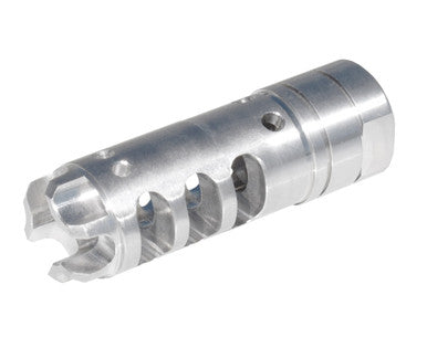 5/8x24 Steel Muzzle Brake for 308, Stainless Steel [MZ-16-02-SS]