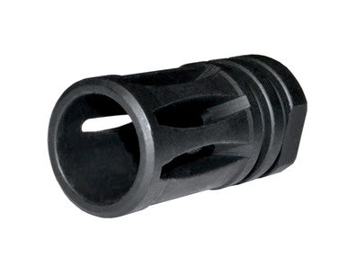 1/2x36 A2 Flash Hider 9mm [Bird Cage Style] Steel, Black [MZ-21-03-B]
