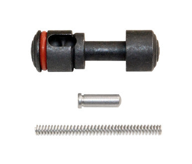 Push Button Safety for 223/308 with Pin and Spring, Black Carbon Steel [PBSP]