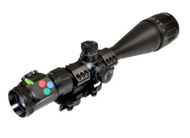 Presma EX Series Professional 6-24X50 Precision Scope AO, RGB RXR Reticle [EX6-24X50AOL]