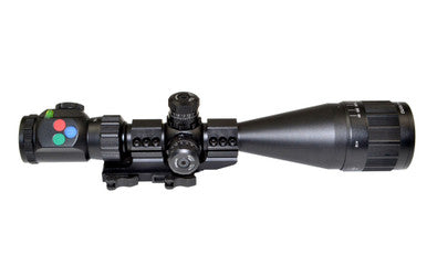 Presma EX Series Professional 4-16X50 Rifle Scope AO, RGB RXR Reticle [EX4-16X50AOL]