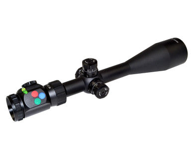 Presma RXR Professional Series 6-24X50 Precision Scope, RGB RXR Glass Reticle [RXR 6-24X50SFL]