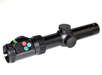 Presma RXR6 Professional Series 1-6X28 Precision Scope, RGB RXR Glass Reticle [RXR6 1-6X28]