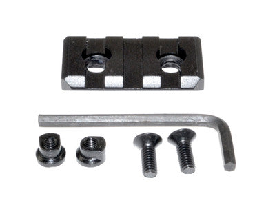 M-LOK to Picatinny Aluminum Mini Adapter Rail, 1.50", 3 Slots [RL-ML3]