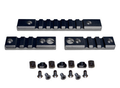 M-LOK to Picatinny Adapter Rail Kit (2 x 3 slot; 1 x 7 slot) - Black [RLMLK1]