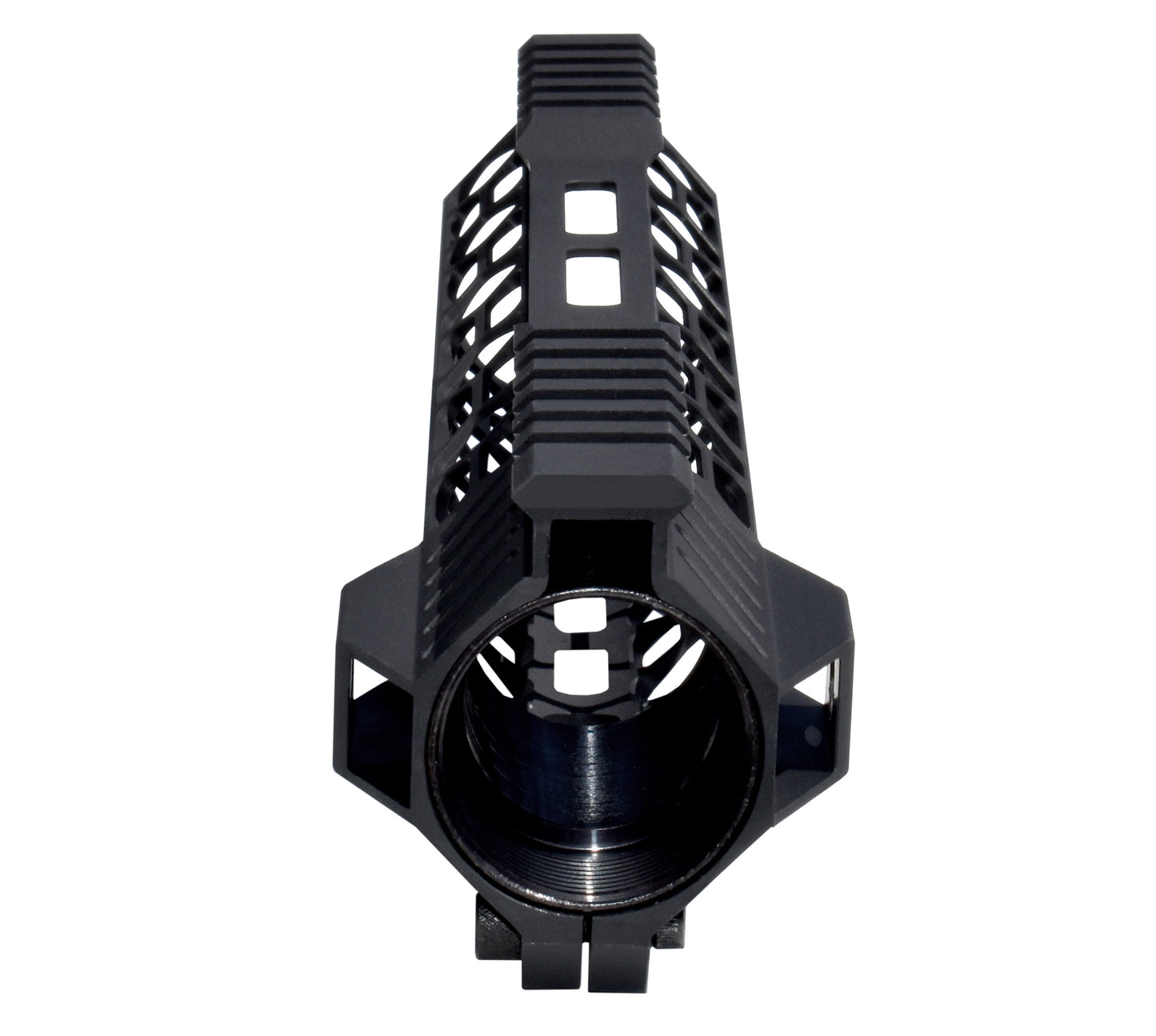 10" Super Light Free Float M-LOK Handguard with Partial Top Rail, LR 308 DMPS High Profile [UMM38D10-H]