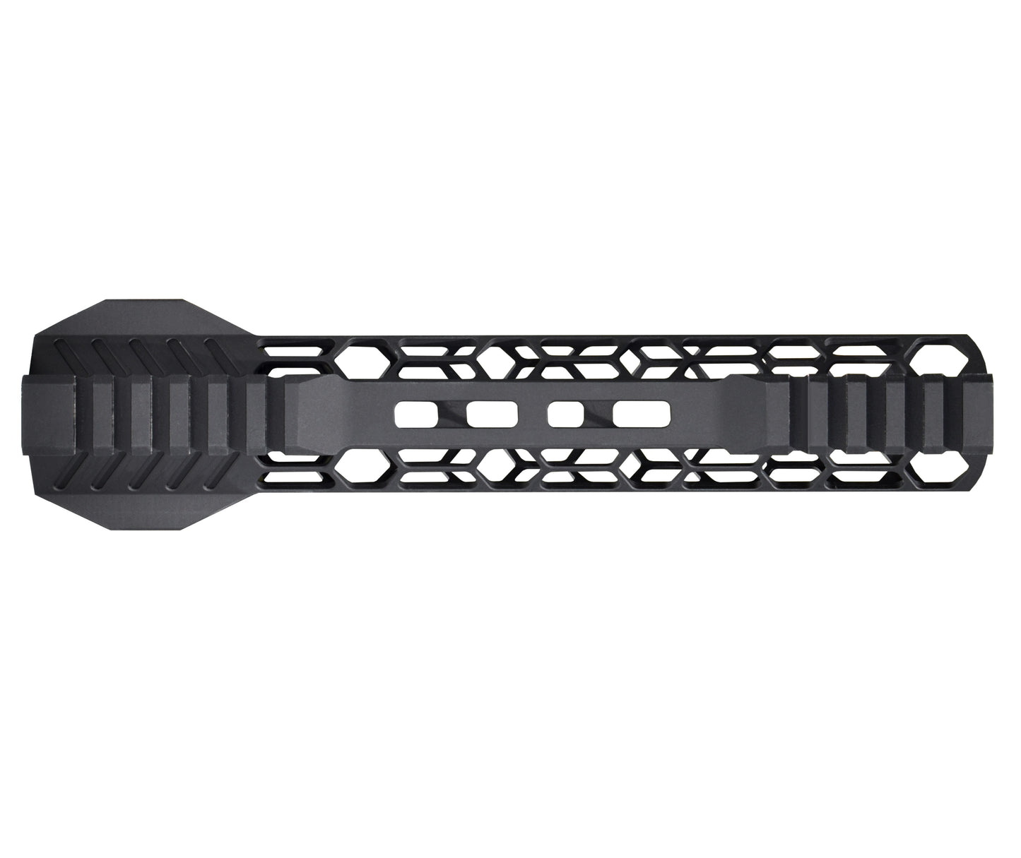 10" Super Light Free Float M-LOK Handguard with Partial Top Rail, LR 308 DMPS High Profile [UMM38D10-H]