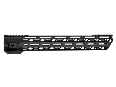 15" Super Light Free Float M-LOK Handguard with Partial Top Rail, LR 308 DMPS High Profile [UMM38D15-H]