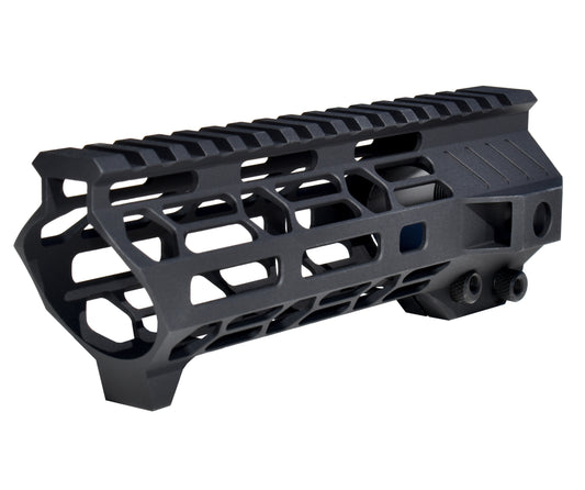 7" Presma M-LOK Handguard with Shark Forend, Integrated Hand Stop for .223/5.56 [UMMARJ7]